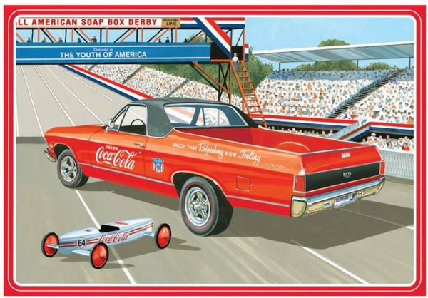 AMT : REF : AMT 1362 : 1:25 : US : CHEVROLET : Chevy El Camino SS (Coca-Cola) (1968)