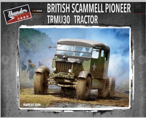 THUNDER MODEL : REF : 35204 : 1:35 : UK : Scammell : Pioneer TRMU30 Tractor