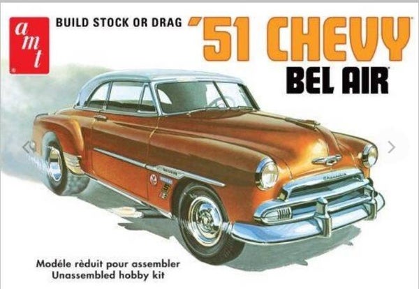 AMT : REF : AMT 862 : 1:25 : US : CHEVROLET : Chevy Bel Air (1953)