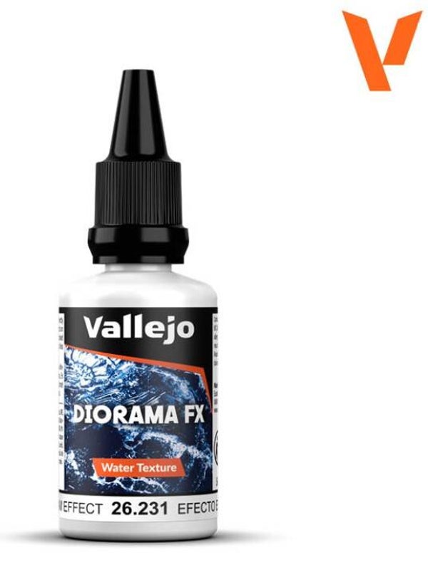 VALLEJO : REF : VAL26231 : DIORAMA EFFECTS : FX SERIE : WATER TEXTURE : Foam (écume) (32 ml)