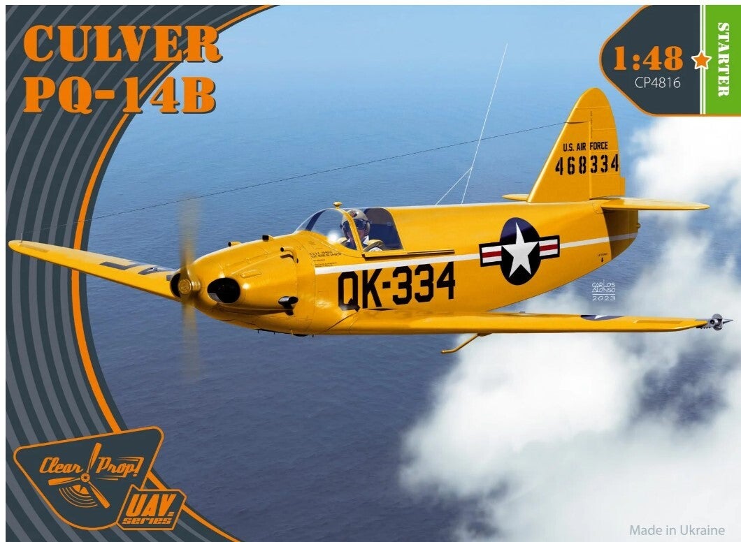 CLEAR PROP MODELS : REF : CP4816 : 1:48 : US : Culver A.C : Culver PQ-1/B (STARTER KIT)
