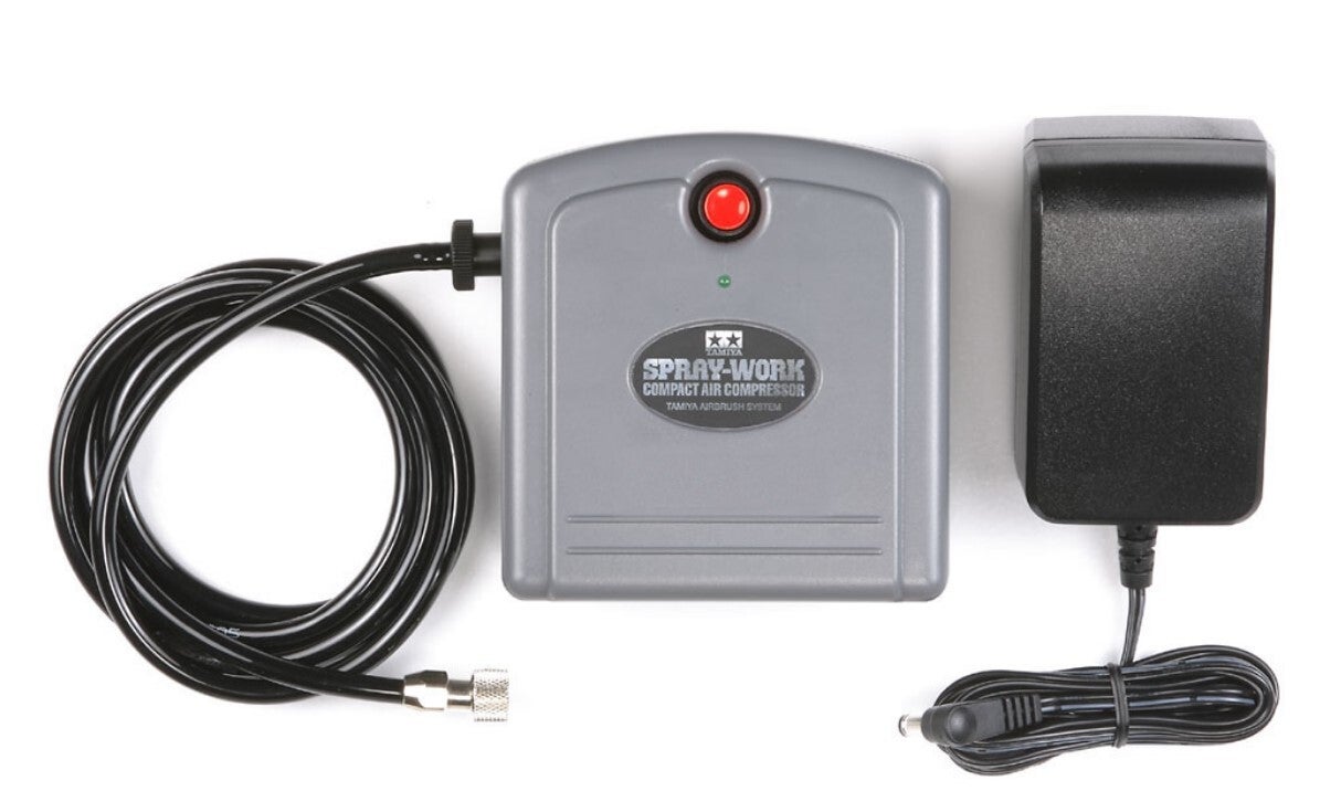 TAMIYA : REF : 74533 : COMPRESSOR / COMPRESSEUR : SPRAY-WORK COMPACT AIR COMPRESSOR