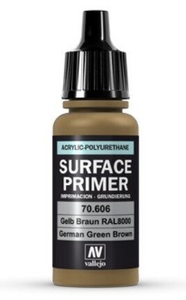 VALLEJO : REF : VAL70606 : PRIMER : German Green Brown (18ml)