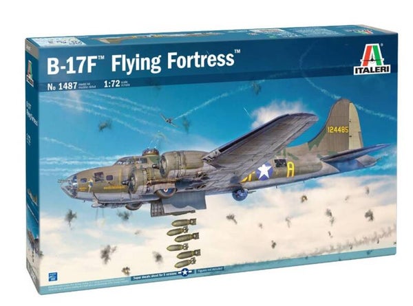 ITALERI : REF : 1487 : 1:72 : US : BOEING : B-17F (Flying Fortress)
