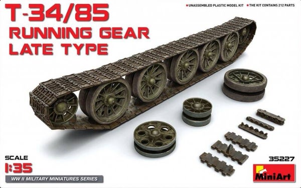 MINIART : REF : MINIART 35327 : 1:35 : ACCESSORY : T-34/85 Running Gear  (Late Type)