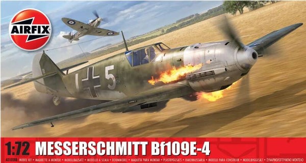 AIRFIX : REF : A01008B : 1:72 : AIRCRAFT KIT : German : MESSERSCHMITT : Bf109E-4