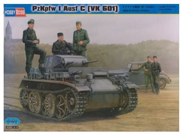 HOBBY BOSS : REF : 82431 : 1:35 : German PzKpfw I Ausf C (VK 601)