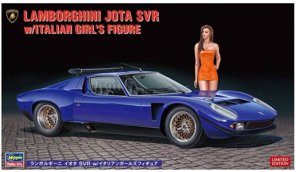 HASEGAWA : REF : 20472 : 1:24 : ITALY : LAMBORGHINI : Jota SVR (With 1 Fig.) (1970)