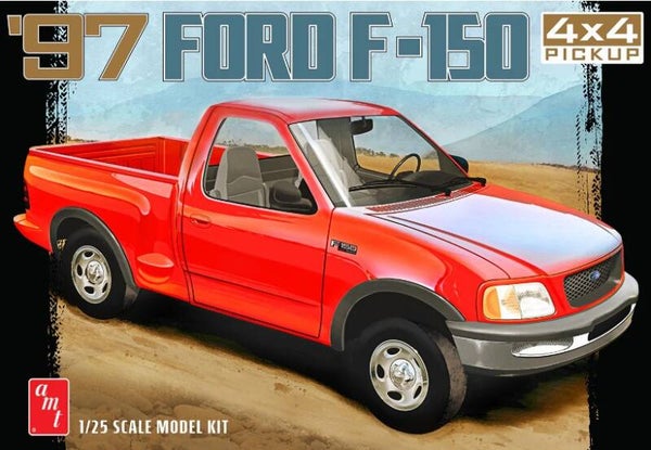AMT : REF : AMT 1367 : 1:25 : US : FORD : F-150 4 x 4 Pickup (10th Generation) (1997)