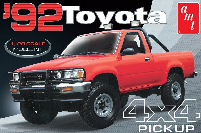 AMT : REF : AMT 1425 : 1:20 : JAPAN : TOYOTA : 4 x 4 Pickup (5th Generation) (1992)
