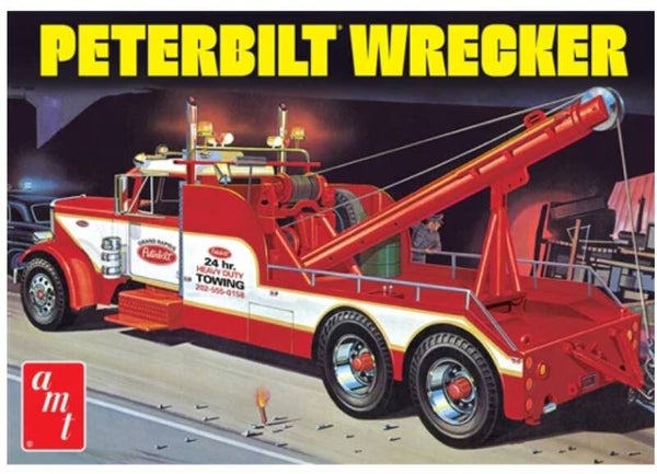 AMT : REF : AMT 1133 : 1:25 : US : Peterbilt Motors : Peterbilt 359 (Wrecker Truck / Camion)