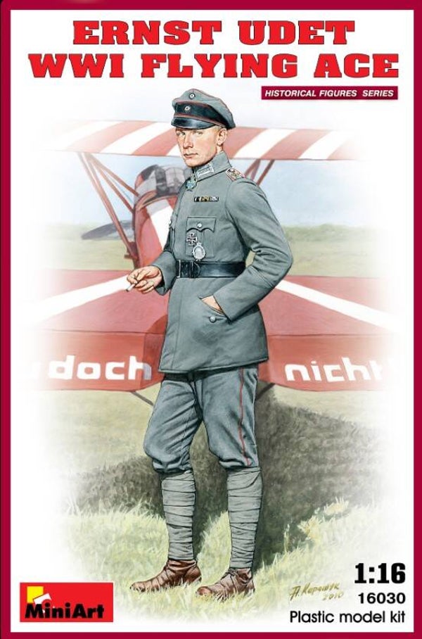 MINIART : REF : MINIART 16030 : 1:16 ! FIG : German : Ernst Udet (WWI)