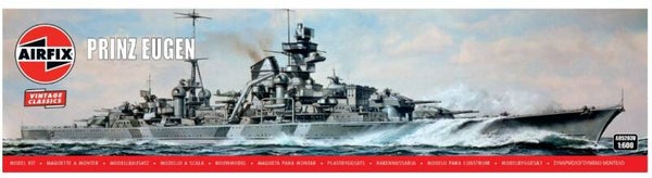 AIRFIX : REF : A05203V : 1:600 : Vintage Classics Series : German Prinz Eugen (Heavy Cruiser / Croiseur Lourd)