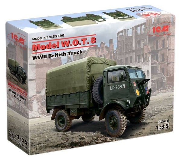 ICM : REF : 35590 : 1:35 : UK : FORDSON : British Truck Model W.O.T. 8