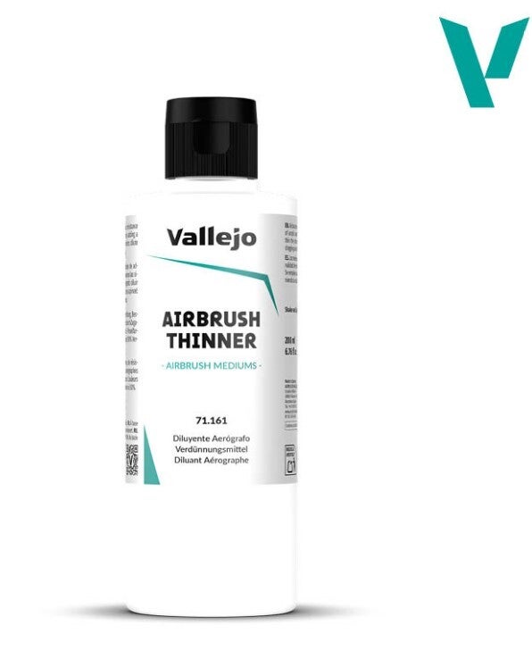 VALLEJO : REF : VAL71161 : Auxiliary : AIRBRUSH THINNER (200 ML)