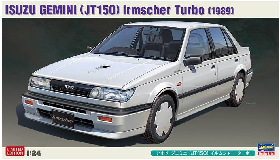 HASEGAWA : REF : 20377 : 1:24 : JAPAN : ISUZU : Gemini Irmscher Turbo (1989)