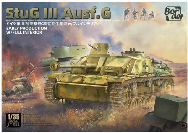 BORDER MODEL : REF : BT 052 : 1/35 : German StuG III Ausf. G (Early Production Version) (Fig.4)