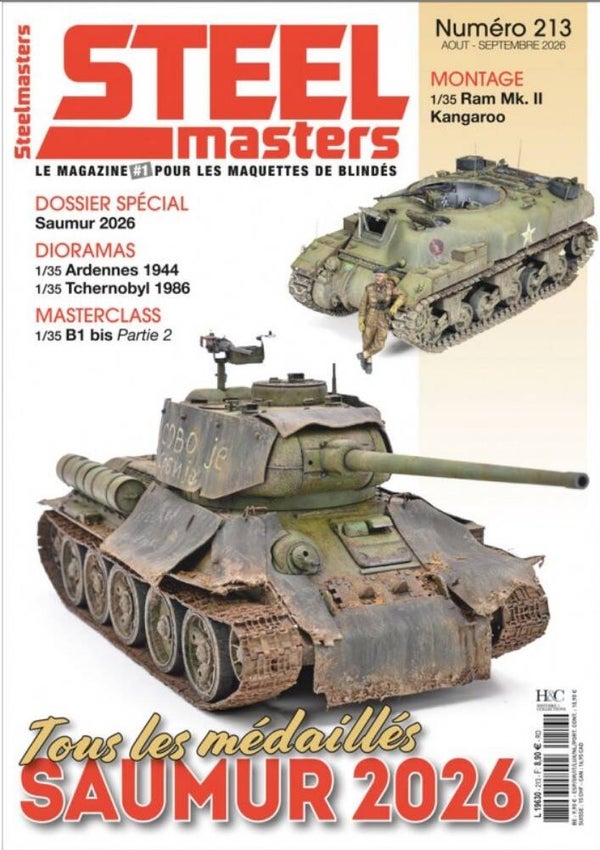Magazine : STEELMASTERS : Numéro 213 (Août-Septmebre 2026)