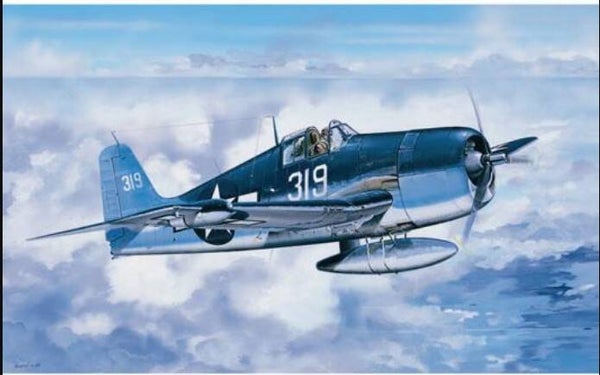 TRUMPETER : REF : TRU02258 : 1:32 : AIRCRAFT KIT : US : GRUMMAN : F6F-3N  (Night version) (“Hellcat")
