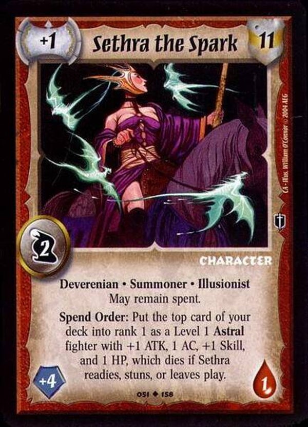 Warlord Saga of the Storm : Sethra the Spark - U - CA