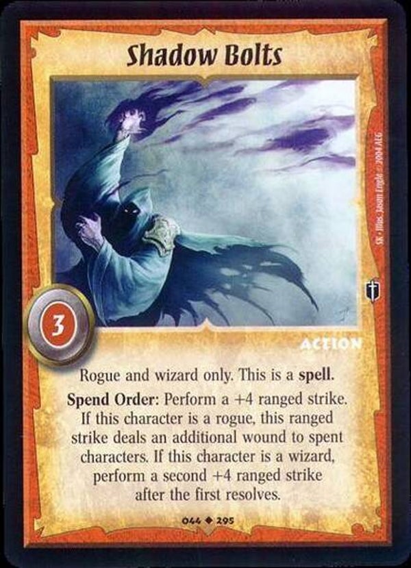 Warlord Saga of the Storm : Shadow Bolts - U - SK