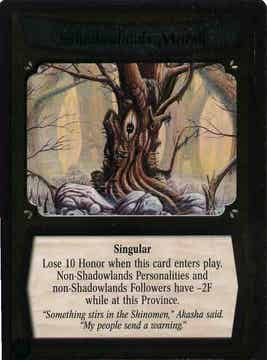 L5R : REGION : Shadowlands Marsh - (Promo DE (CLAN RIVALS)) - FOIL
