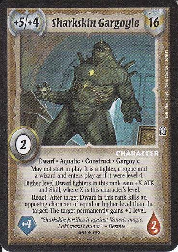Warlord Saga of the Storm : Sharkskin Gargoyle - R - COG