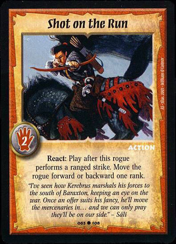 Warlord Saga of the Storm : Shot on the Run - C - AS