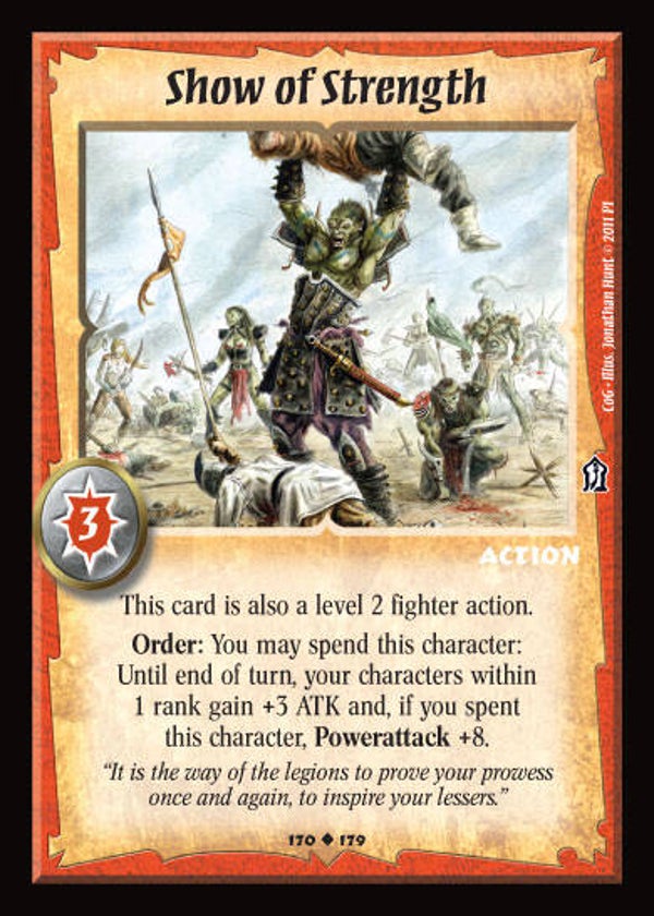 Warlord Saga of the Storm : Show of Strength - U - COG