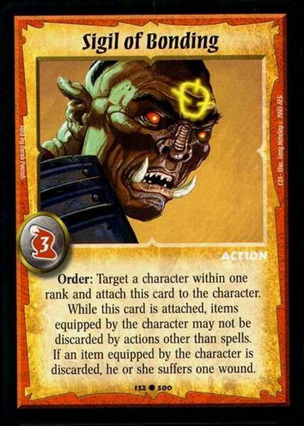 Warlord Saga of the Storm : Sigil of Bonding - C - C2A