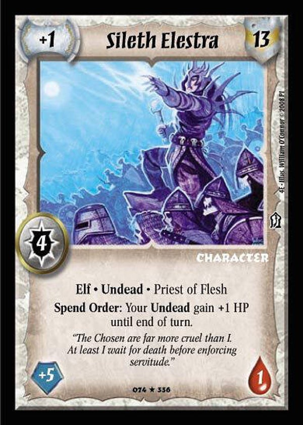 Warlord Saga of the Storm : Sileth Elestra - R - 4E