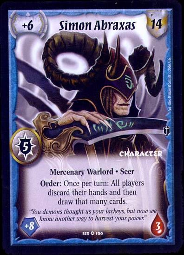 Warlord Saga of the Storm : Simon Abraxas (EOS)