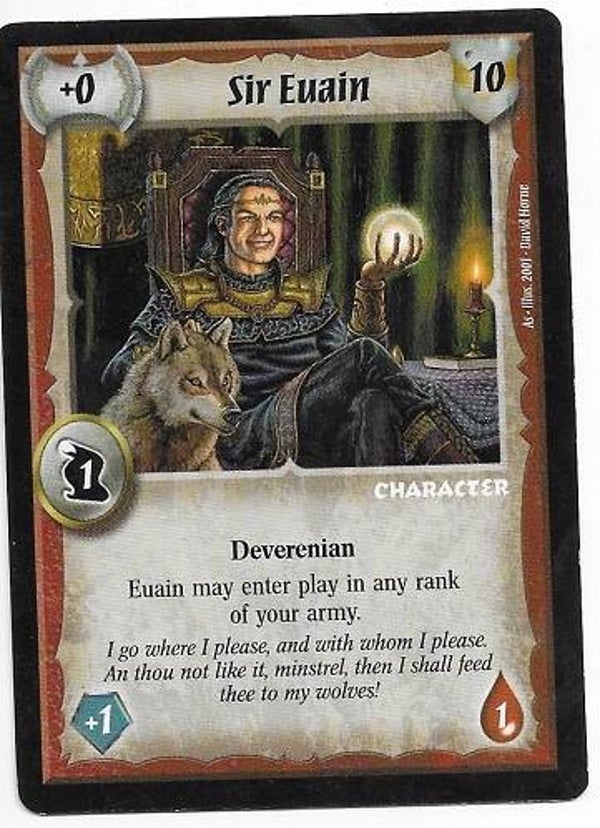 Warlord Saga of the Storm : Sir Euain (BK Deck special)