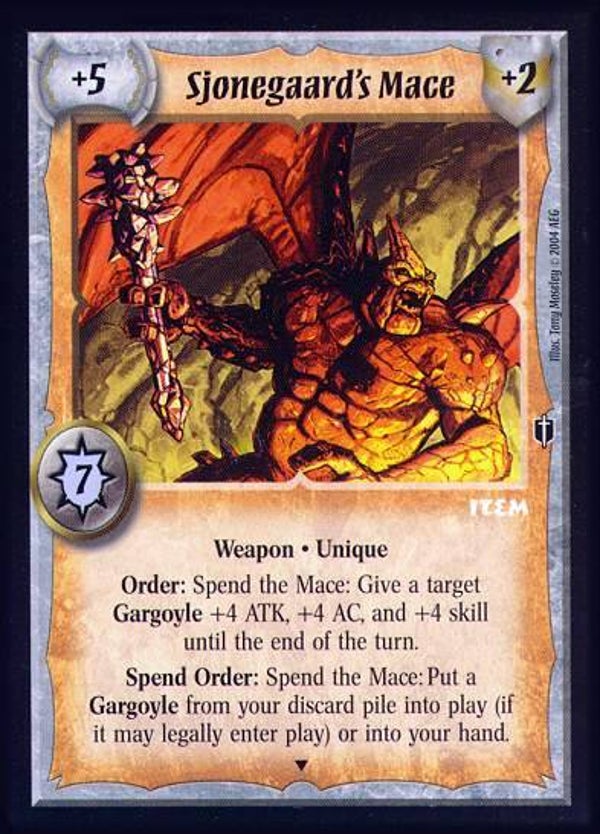 Warlord Saga of the Storm : Sjonegaard's Mace (V2. ironhall overlord kit price support) - Promo