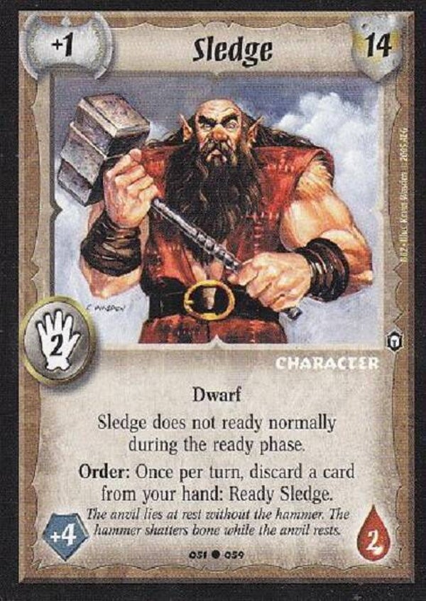 Warlord Saga of the Storm : Sledge - C - BB2