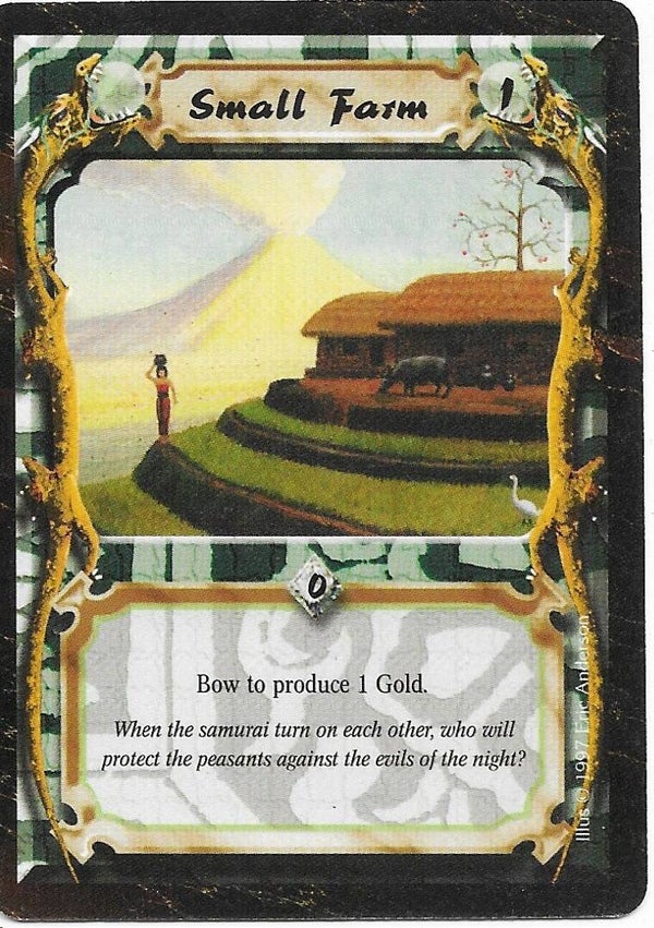 L5R : HOLDING : Small Farm (Time of the Void R.C. (ToV)) - "FIXED REPRINT"