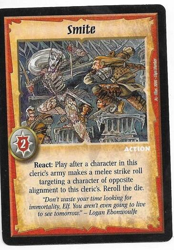 Warlord Saga of the Storm : Smite (BK Deck special)