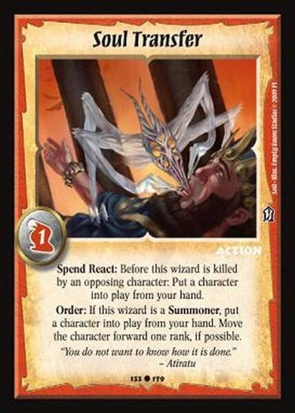 Warlord Saga of the Storm : Soul Transfer - C - (Sands of Oblivion) SOO