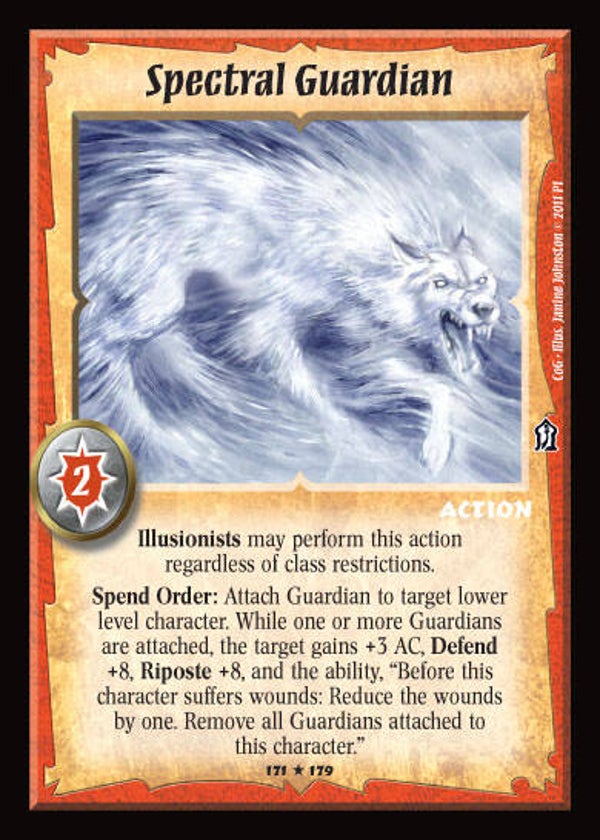 Warlord Saga of the Storm : Spectral Guardian - R - COG