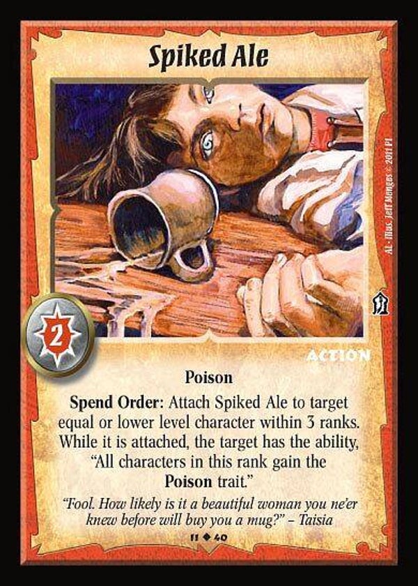 Warlord Saga of the Storm : Spiked Ale -  (Ancient Lore) AL