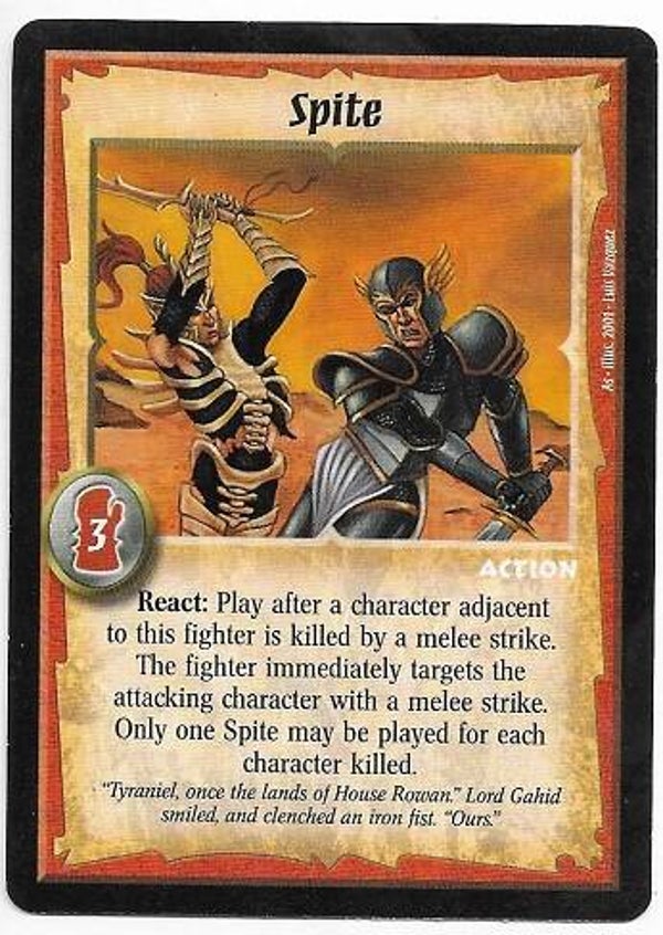 Warlord Saga of the Storm : Spite (BK Deck special)