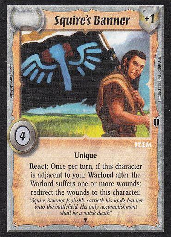 Warlord Saga of the Storm : Squire's Banner (V2. CE version) - promo