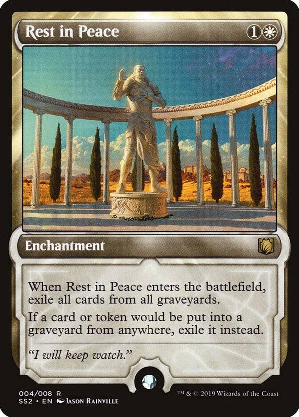 Magic : The Gathering (MTG) : Rest in Peace - (Signature Spellbook: Gideon) - R - FOIL