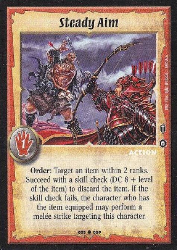 Warlord Saga of the Storm : Steady Aim - C - BB2