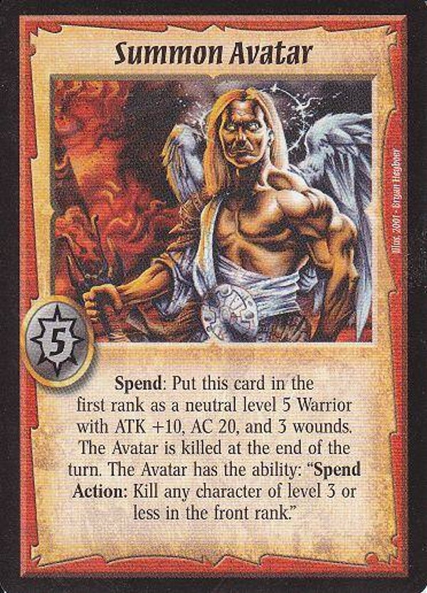 Warlord Saga of the Storm : Summon Avatar (DEMO I )