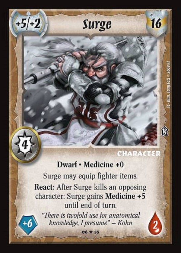 Warlord Saga of the Storm : Surge (FOIL) - TC