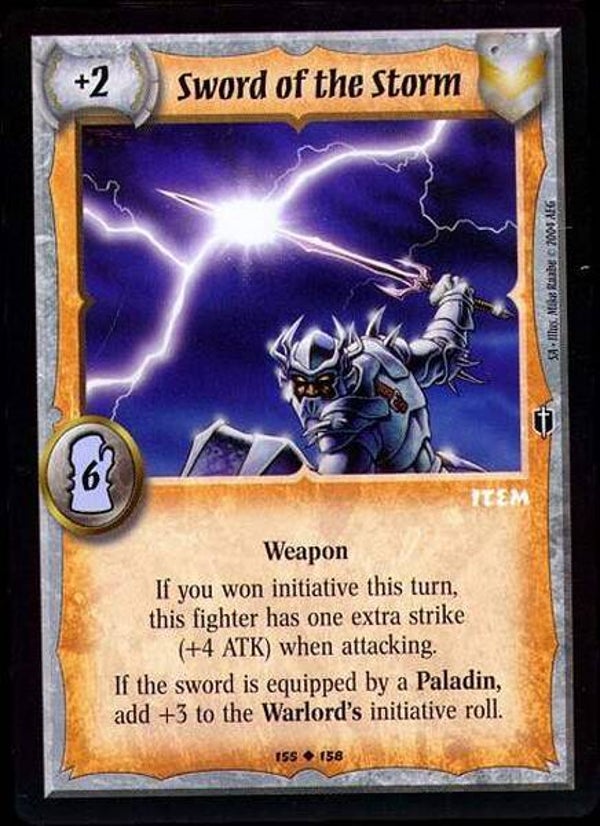 Warlord Saga of the Storm : Sword of the Storm - U - SA