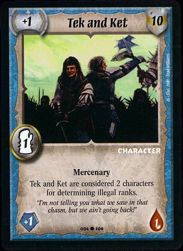 Warlord Saga of the Storm : Tek and Ket - C - AS