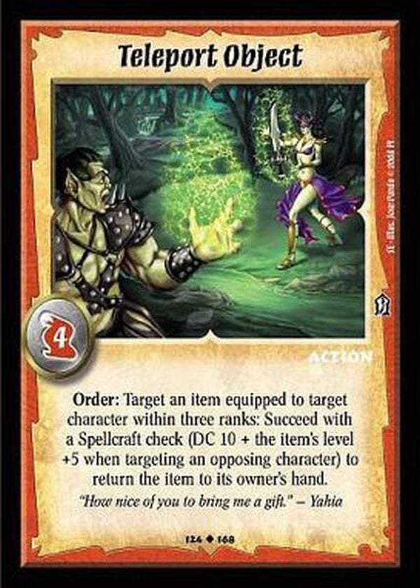 Warlord Saga of the Storm : Teleport Object - U - (Shattered Empires) SE