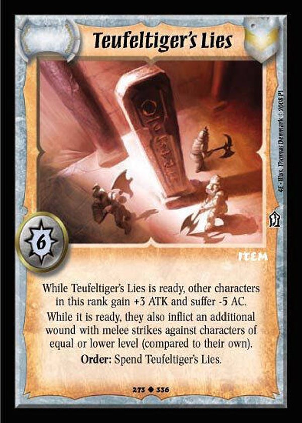 Warlord Saga of the Storm : Teufeltiger's Lies - U - 4E